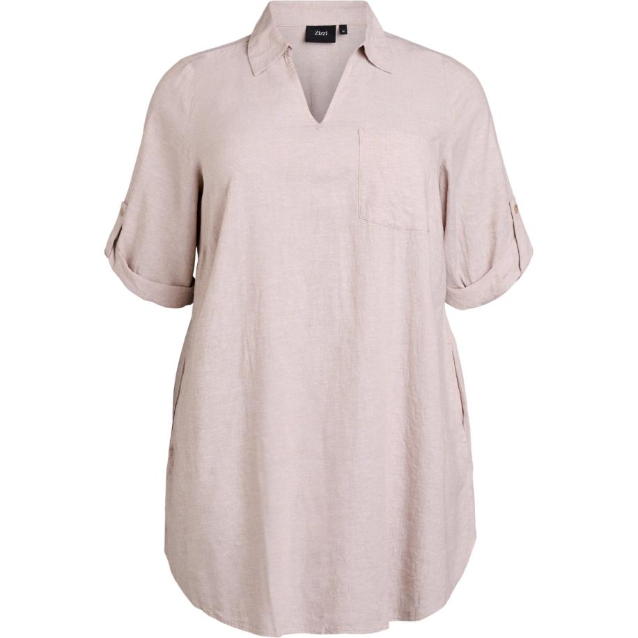 Zizzi Zizzi Tuniek Vlina taupe -