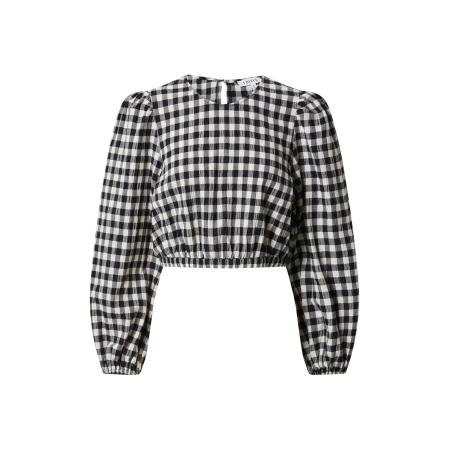 EDITED EDITED Blouse Gill zwart / wit