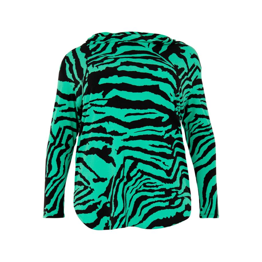 Yoek YOEK Blouse groen / zwart -