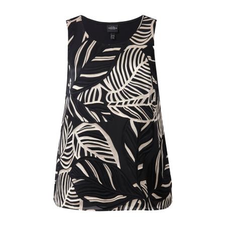 Ulla Popken Ulla Popken Blouse zwart / wit