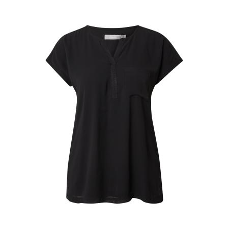 Fransa Fransa Blouse FRZawov zwart gemêleerd