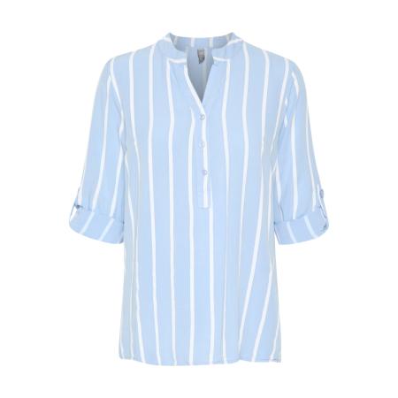 Culture CULTURE Blouse Ditta hemelsblauw / wit