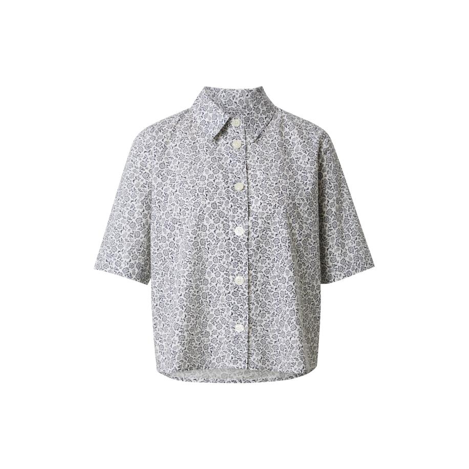 United Colors of Benetton UNITED COLORS OF BENETTON Blouse navy / wit -