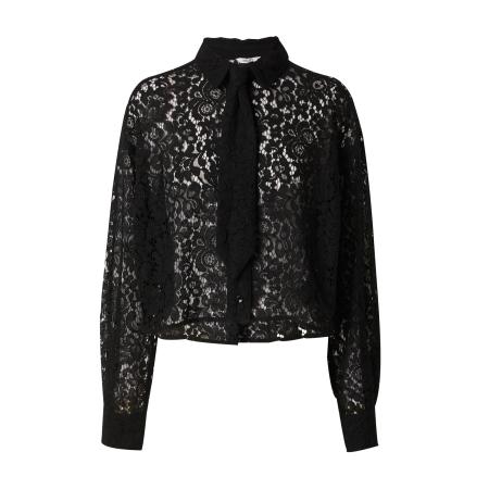 Mbym mbym Blouse Emele Tie zwart