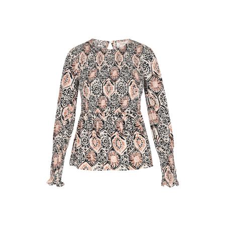 usha FESTIVAL Blouse pink / zwart / wit