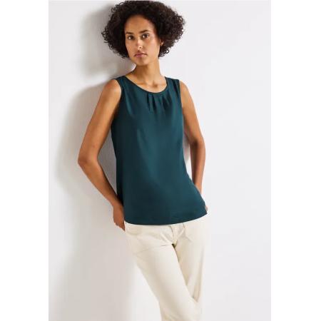 Street One Blousetop met rimpels