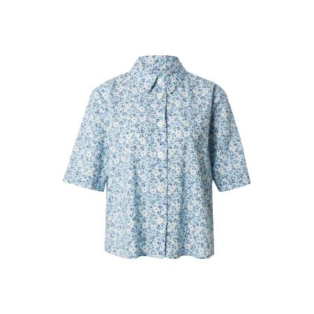 United Colors of Benetton UNITED COLORS OF BENETTON Blouse marine / duifblauw / lichtblauw / wit