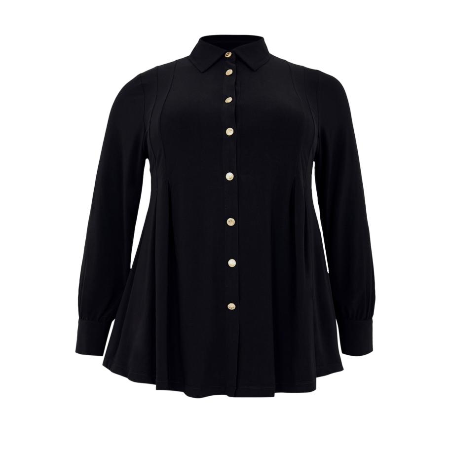Yoek YOEK Blouse zwart -