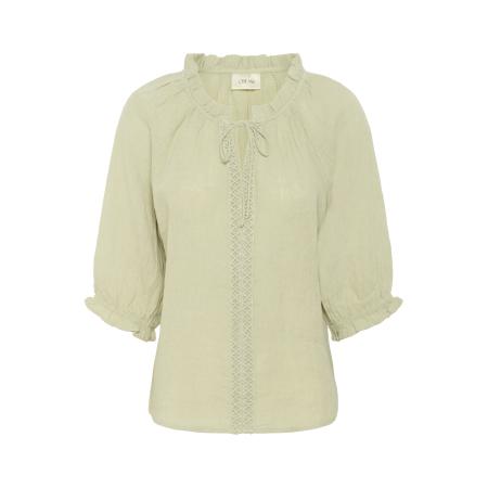 Cream Cream Blouse Bellis lichtgroen