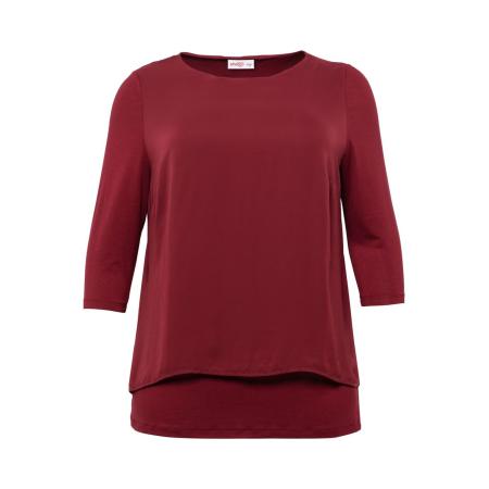 SHEEGO Blouse robijnrood