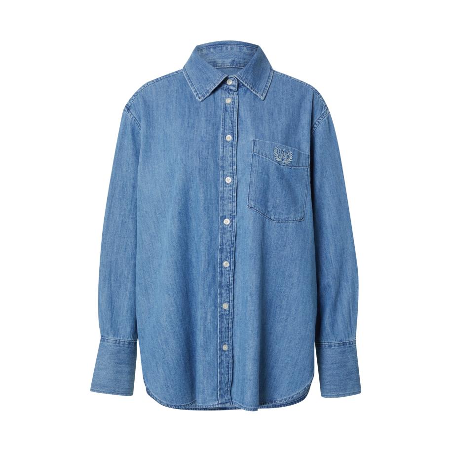 GAP GAP Blouse blauw denim -