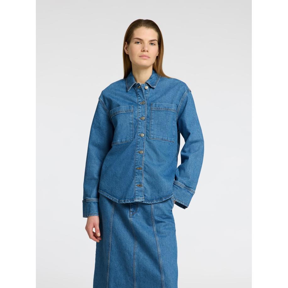 Selected SELECTED Blouse blauw -