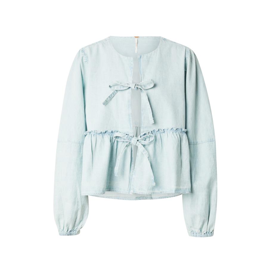 Free People Free People Blouse lichtblauw -