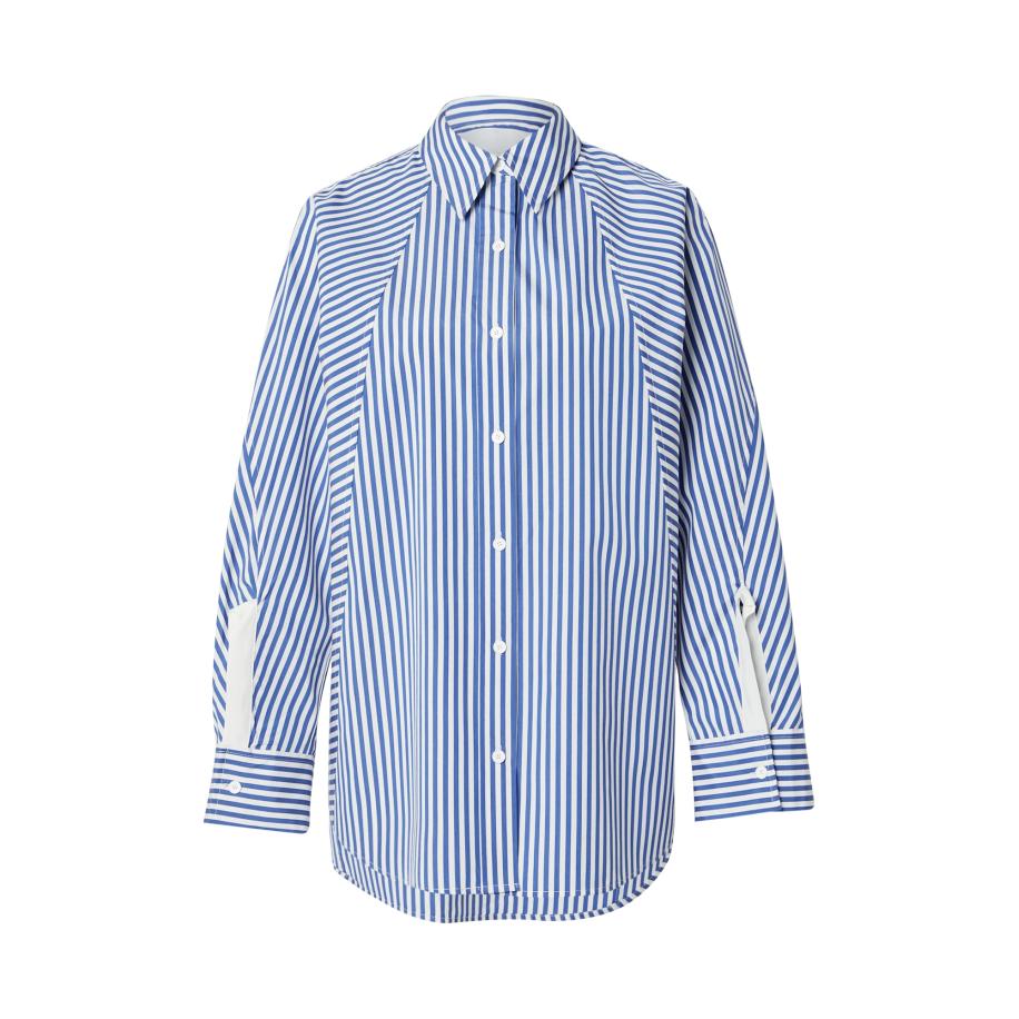 3.1 Phillip Lim Blouse saffier / wit Blauw