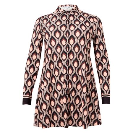 Yoek YOEK Blouse violetblauw