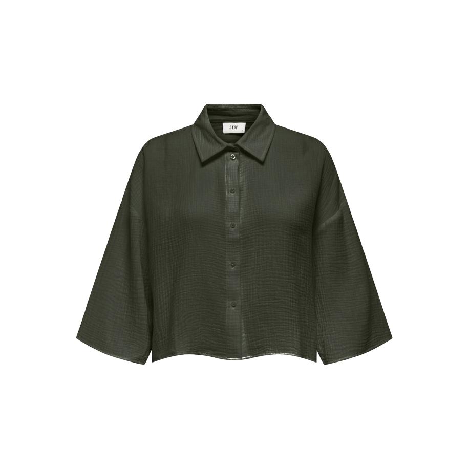 JDY JDY Blouse JDYTHEIS donkergroen -