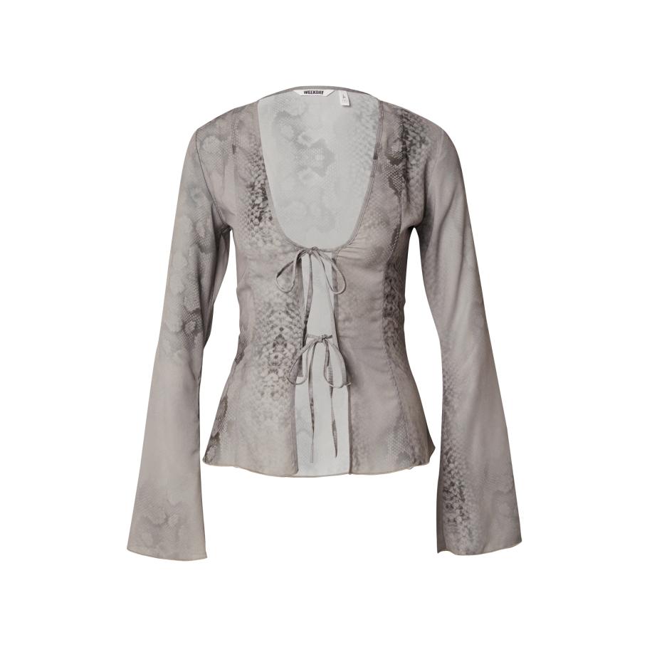 Weekday WEEKDAY Blouse Scorpio taupe / grafiet -