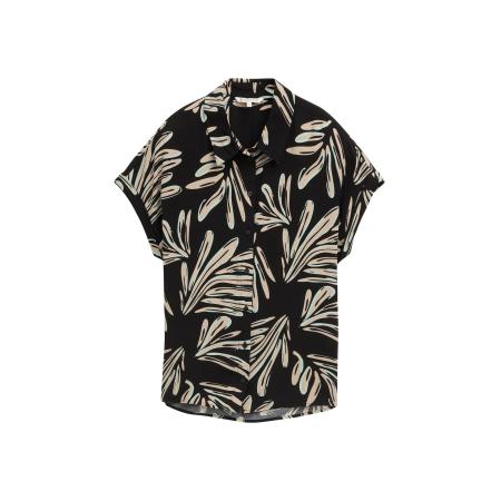 Tom Tailor TOM TAILOR DENIM Blouse nude / zwart / wit