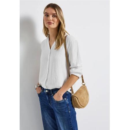 Street One Mousseline overhemd blouse