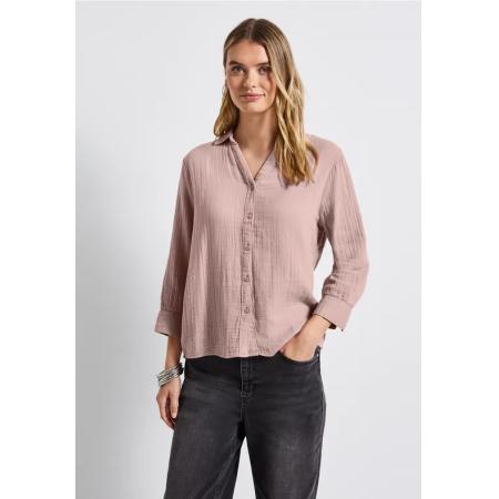 Street One Mousseline overhemd blouse