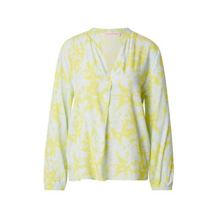 Frieda & Freddies NY Frieda & Freddies NY Blouse pastelblauw / neongeel