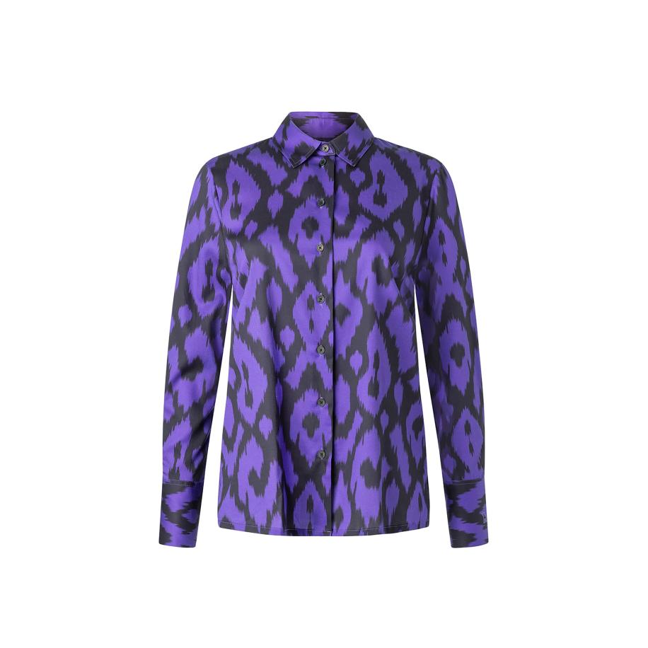 MAERZ MAERZ Muenchen Blouse donkerbruin / lila -