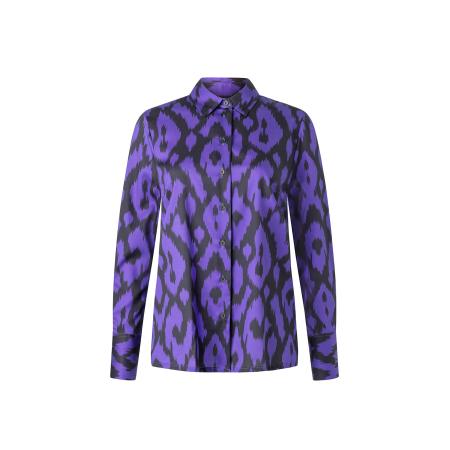 MAERZ MAERZ Muenchen Blouse donkerbruin / lila