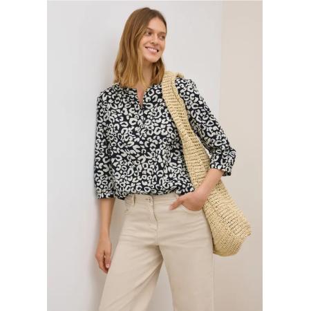 CECIL Katoenen blouse met patroon