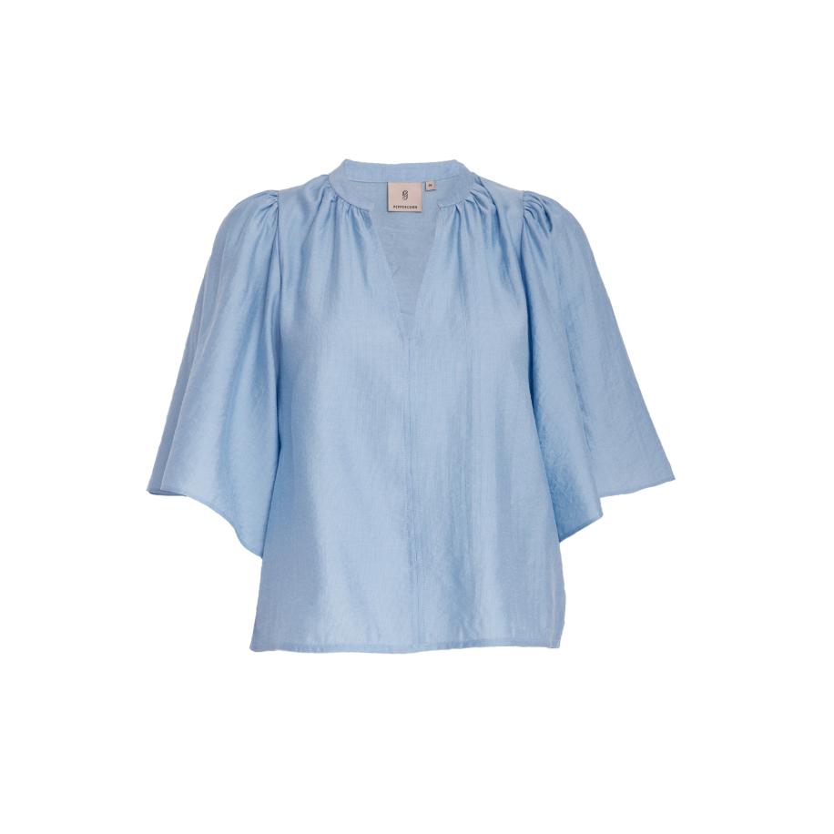 Peppercorn Blouse Georgia hemelsblauw Blauw