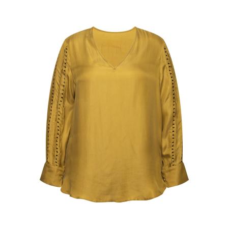Ulla Popken Ulla Popken Blouse olijfgroen
