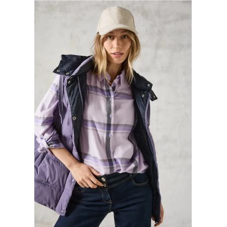 CECIL Geruite blouse