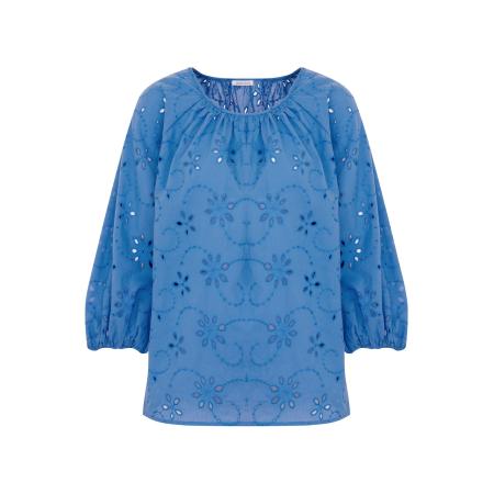 Seidensticker SEIDENSTICKER Blouse Schwarze Rose royal blue/koningsblauw