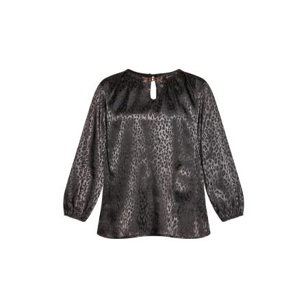 Faina faina Blouse donkergrijs / zwart