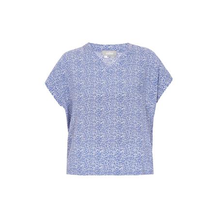 FELIPA FELIPA Blouse Fashion Look lichtblauw / wit