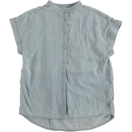 Mustang MUSTANG Blouse STYLE TULSA blauw denim