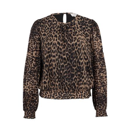 Guido Maria Kretschmer Guido Maria Kretschmer Women Blouse Liddy bruin / brokaat / zwart