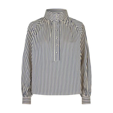 Dea Kudibal Dea Kudibal Blouse Nicoladea beige / donkerblauw