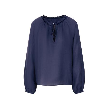 Seidensticker SEIDENSTICKER Blouse Schwarze Rose blauw