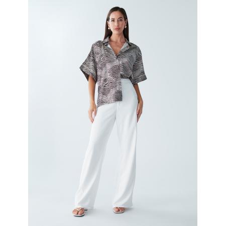 BWLDR BWLDR Blouse Kenny bruin / wit