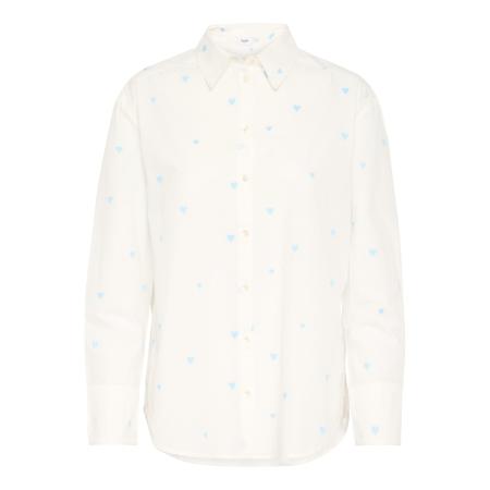 Saint Tropez SAINT TROPEZ Blouse Dianne azuur / wit