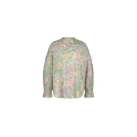 Fabienne Chapot Fabienne Chapot Blouse Lexi blauw / groen / pink / offwhite