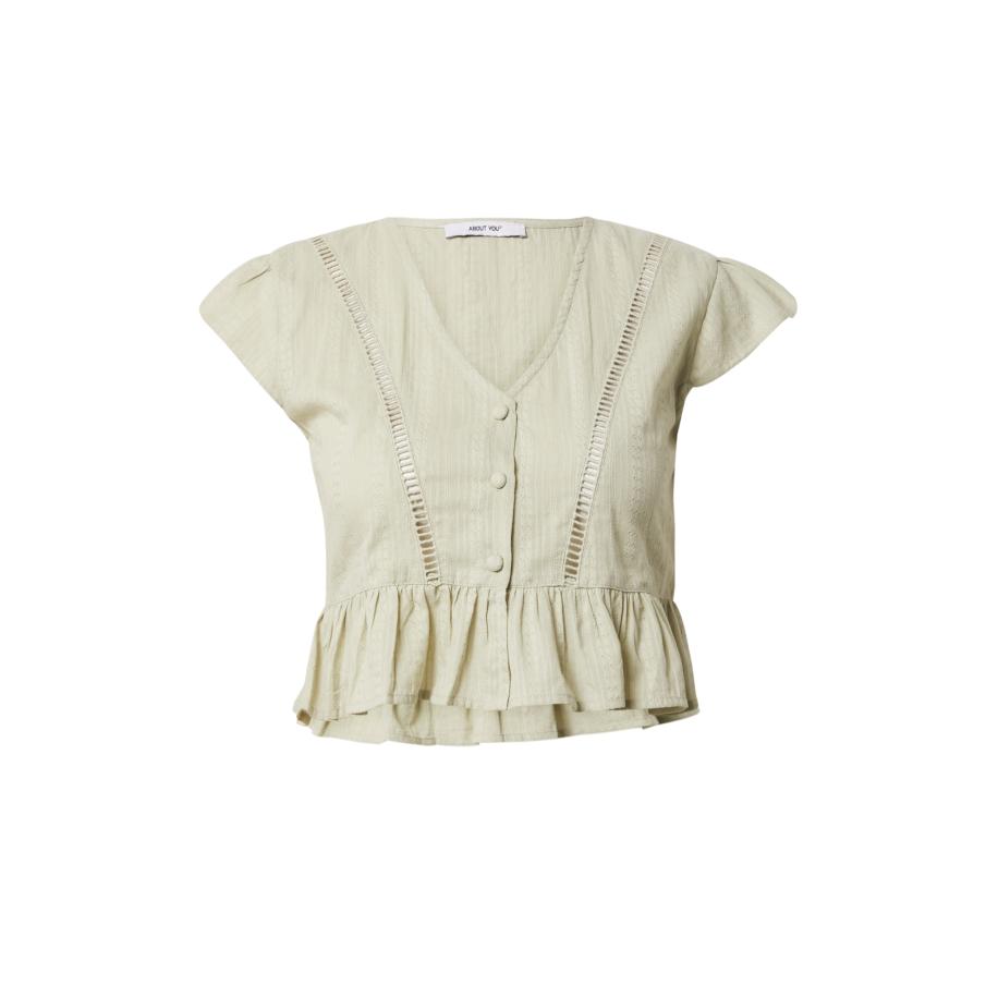 ABOUT YOU ABOUT YOU Blouse Katharina mintgroen Bruin