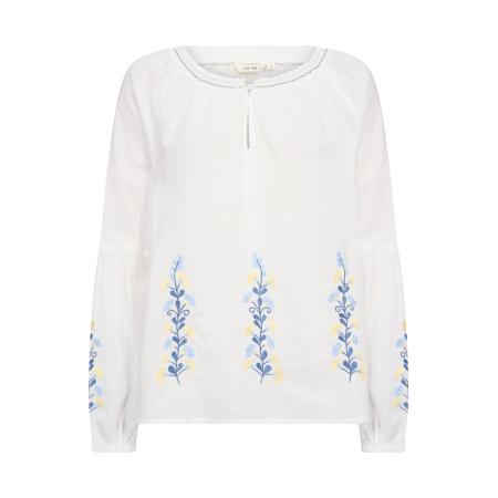 Cream Cream Blouse CRSara blauw / lichtblauw / geel / wit