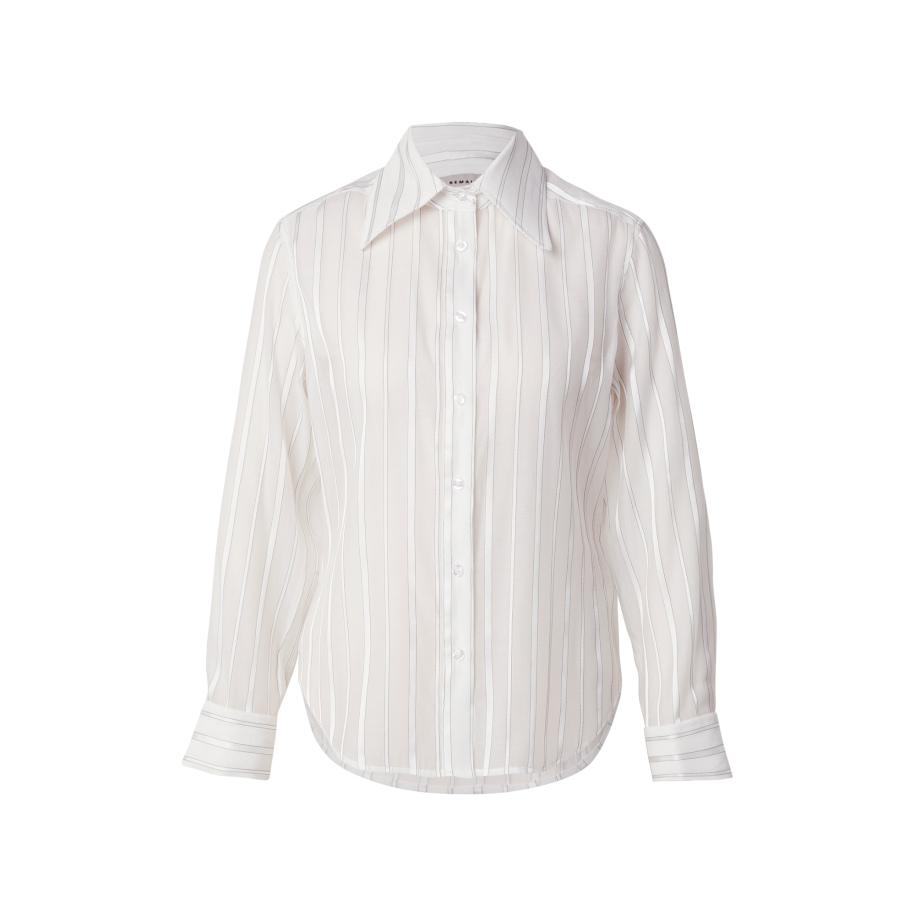 REMAIN REMAIN Blouse zwart / wit -