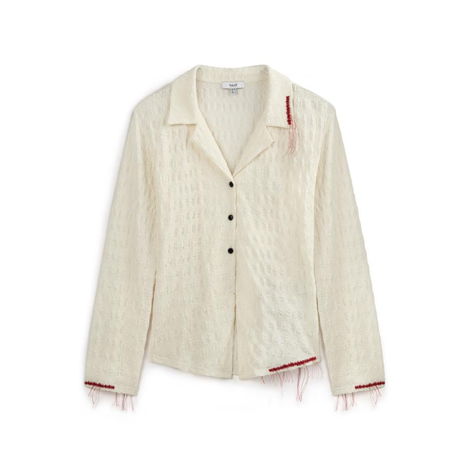 Twist Twist Blouse crème / rood -