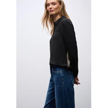 Street One Overhemd blouse met leo details