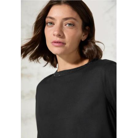 CECIL Blouse met ronde hals