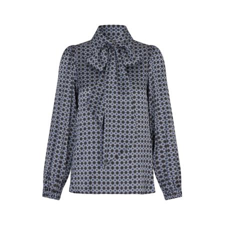 Dea Kudibal Dea Kudibal Blouse Kikki navy / lichtblauw / wit