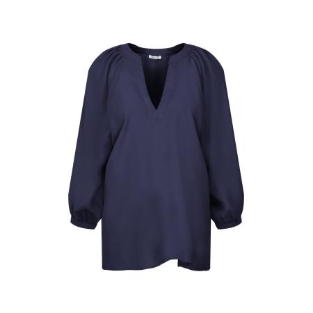 Seidensticker SEIDENSTICKER Blouse Schwarze Rose donkerblauw