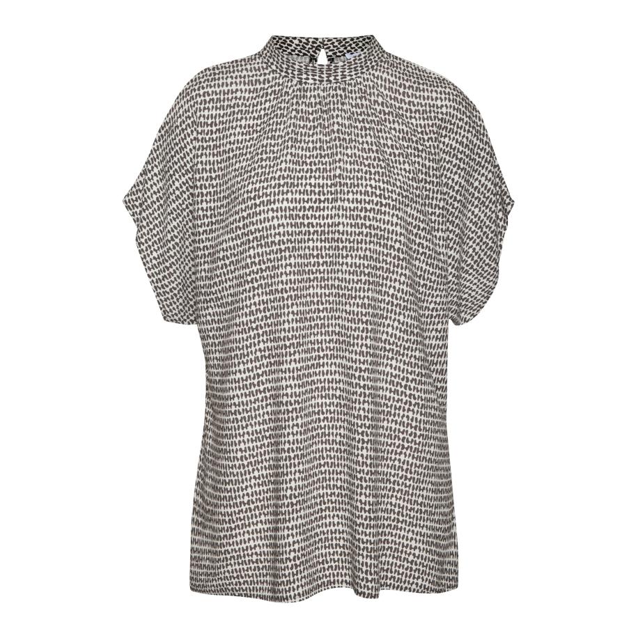 Lascana LASCANA Blouse zwart / wit -